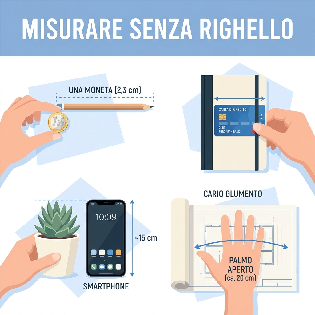 Come Misurare Senza Righello: 10 Metodi Pratici